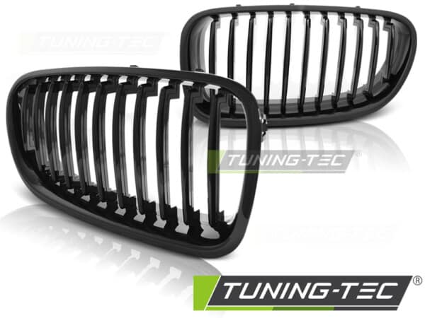 Maska BMW 5 F10/F11  (10-16)  - Čierna lesklá