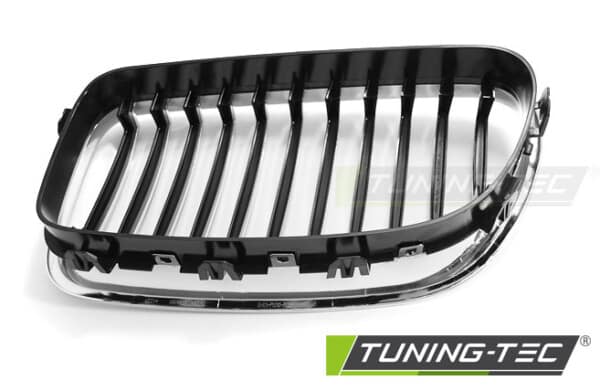 Maska BMW 5 F10/F11  (10-16)  - Chróm – Obrázok 4