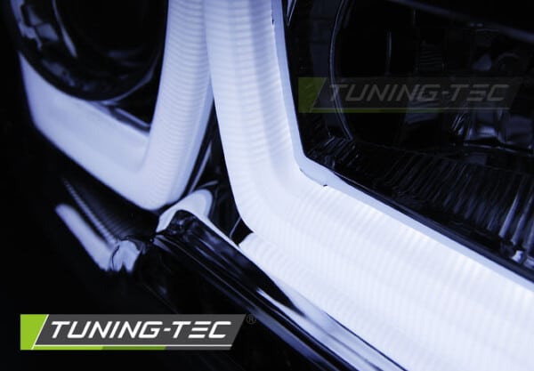 Predné svetlá DODGE CHARGER LX II 11-15 TUBE LIGHT Chróm – Obrázok 5