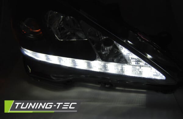 Predné svetlá LEXUS IS 06-13 DRL Chróm – Obrázok 2