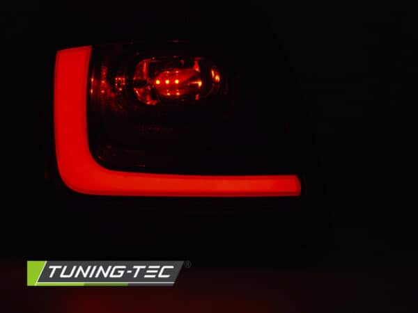 Zadné svetlá LED BAR Červené Dymové pre VW POLO 09-14 – Obrázok 2