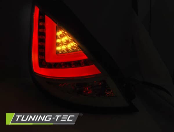 Zadné svetlá FORD FIESTA MK7 12-16 HB dymové LED BAR – Obrázok 2
