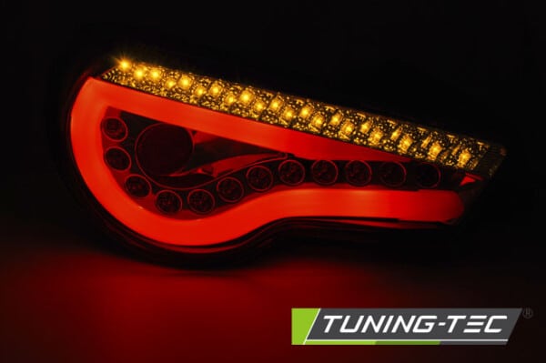 Zadné svetlá TOYOTA GT86 12-16 LED BAR čierne SEQ – Obrázok 4