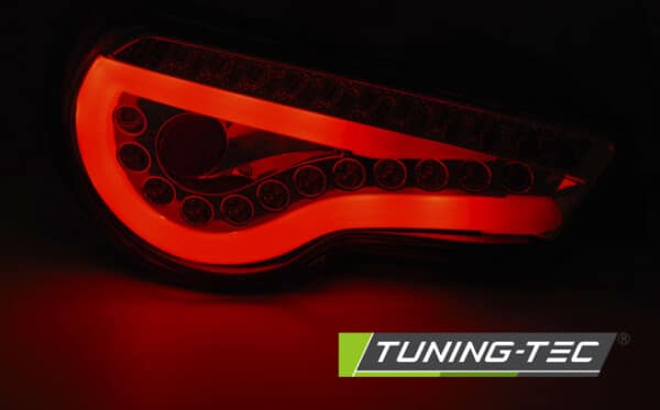 Zadné svetlá TOYOTA GT86 12-16 LED BAR dymové SE1 – Obrázok 2