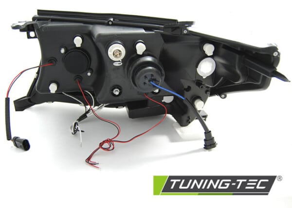Predné svetlá TOYOTA LAND CRUISER FJ200 07-12 ANGEL EYES Chróm – Obrázok 4
