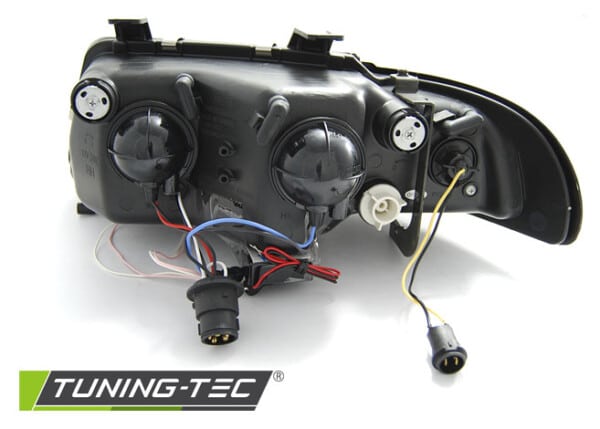 Predné svetlá ANGEL EYES CCFL Chróm pre  AUDI A4 11.94-12.98 – Obrázok 3