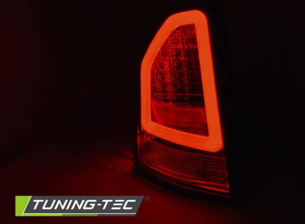Zadné svetlá CHRYSLER 300C 05-08 dymové LED BAR – Obrázok 2