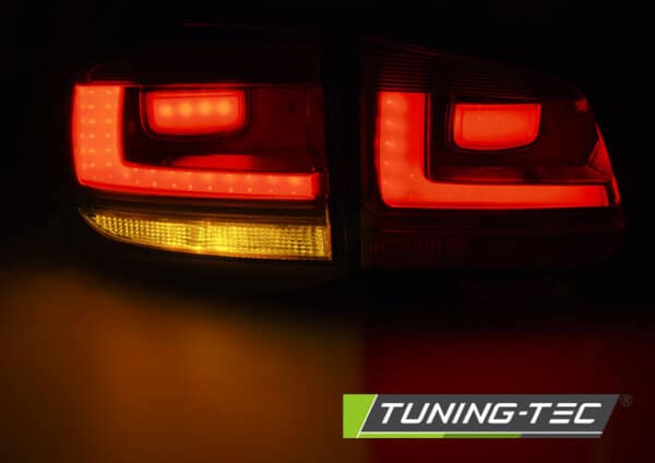 Zadné svetlá LED BAR Červené pre VW TIGUAN 07-07.11 – Obrázok 4