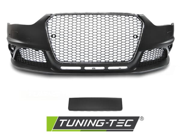 Predný nárazník SPORT CHROME BLACK PDC pre  AUDI  A4 B8 12-15 – Obrázok 2