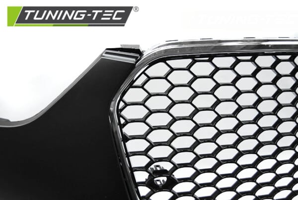 Predný nárazník SPORT CHROME BLACK PDC pre  AUDI  A4 B8 12-15 – Obrázok 3