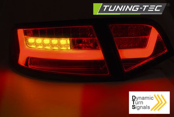 Zadné svetlá LED BAR Chrómové SEQ pre AUDI A6 08-11 SEDAN – Obrázok 4