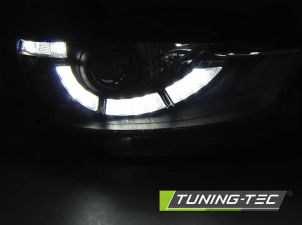 Predné svetlá MAZDA CX5 11-15 Čierne TRUE DRL XENON – Obrázok 2