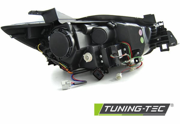 Predné svetlá MAZDA CX5 11-15 Čierne TRUE DRL XENON – Obrázok 4