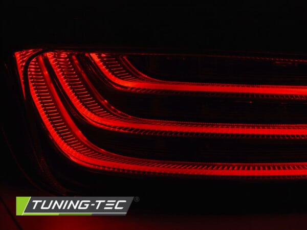 Zadné svetlá LED BAR Čierne CHROME LCI LOOK pre BMW F10 10-07.13 – Obrázok 2