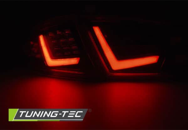 Zadné svetlá LED BAR Červené Dymové pre SEAT LEON 03.09-12 – Obrázok 3