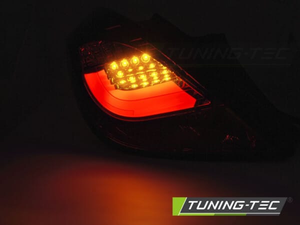 Zadné svetlá OPEL CORSA D 3D 04.06-14 dymové LED BAR – Obrázok 2