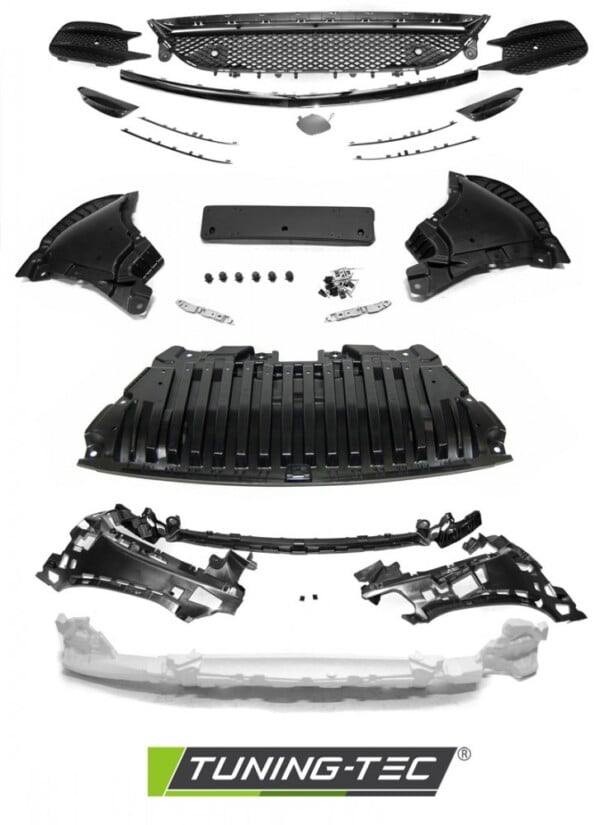 Predný nárazník SPORT PDC pre  MERCEDES W213 16-19 – Obrázok 4