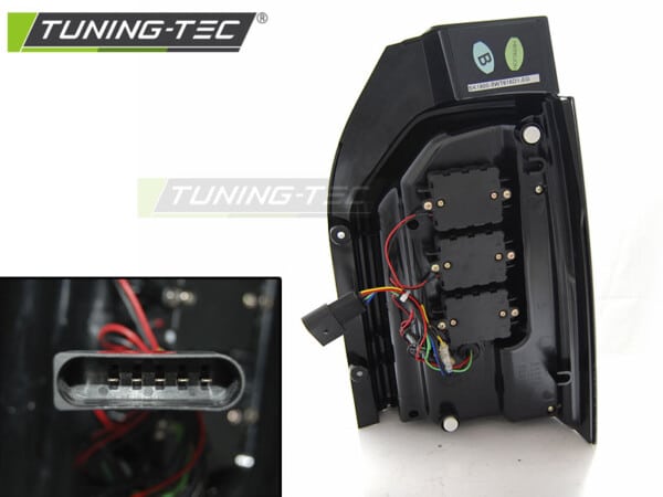 Zadné svetlá LED BAR Dymové SEQ pre VW T6 15-19 OEM BULB – Obrázok 4