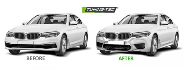 Predný nárazník SPORT STYLE PDC pre BMW G30 G31 17- – Obrázok 5