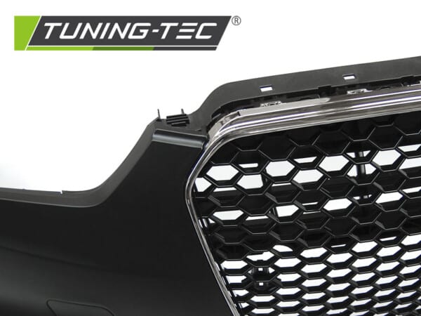 Predný nárazník SPORT CHROME BLACK PDC pre  AUDI A5 11-16 – Obrázok 3