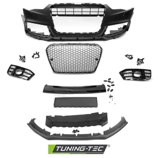 Predný nárazník SPORT CHROME BLACK PDC pre  AUDI A5 11-16 – Obrázok 5