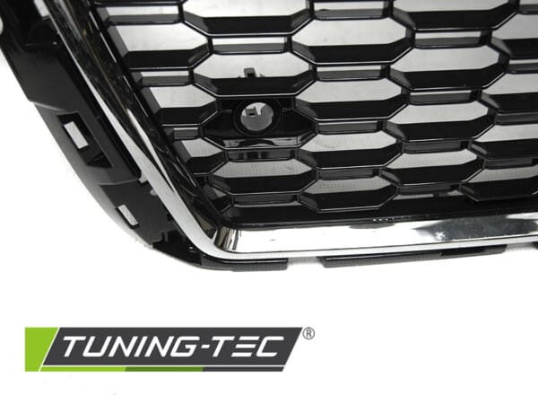 Maska  Čierny Chróm fit AUDI A3 (8V) 17- – Obrázok 4