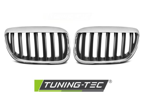 Maska  BROWS Čierny Chróm vhodná pre BMW X5 E53 LCI 04-06 – Obrázok 2