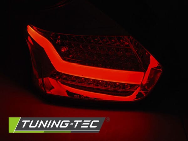 Zadné svetlá FORD FOCUS 3 15-18 HATCHBACK dymové SEQ LED – Obrázok 2
