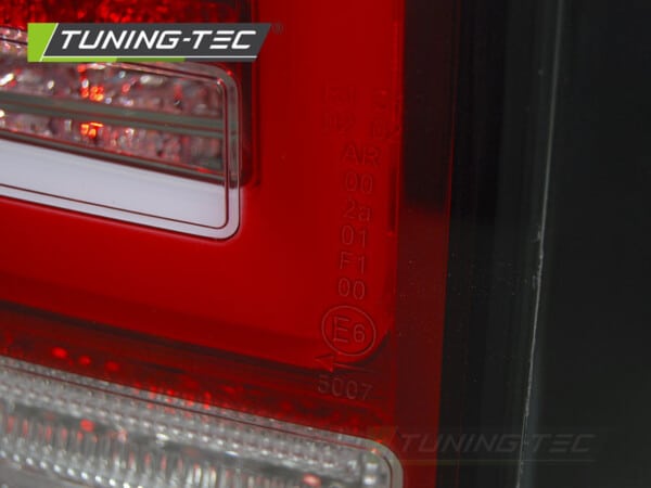 Zadné svetlá LED BAR Červené SEQ pre VW T5 10-15 – Obrázok 2