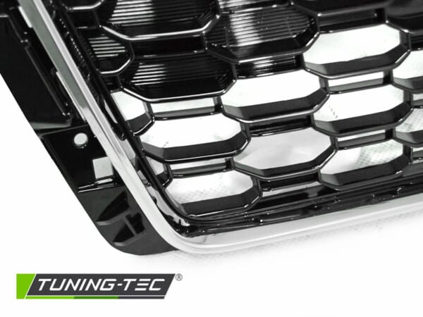 Maska  Čierny Chróm PDC fit AUDI A4 B9 15-19 – Obrázok 3