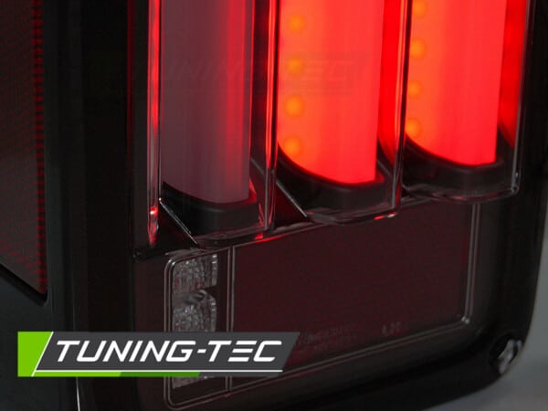 Zadné svetlá CHRYSLER JEEP WRANGLER JK 07-18 LED BAR dymové čierne – Obrázok 3