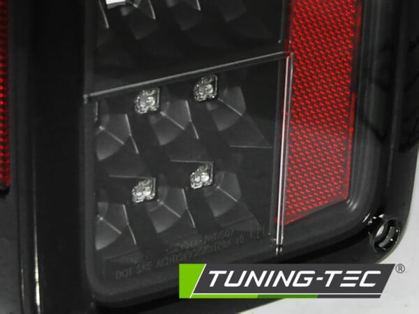 Zadné svetlá CHRYSLER JEEP WRANGLER JK 07-18 LED čierne – Obrázok 2
