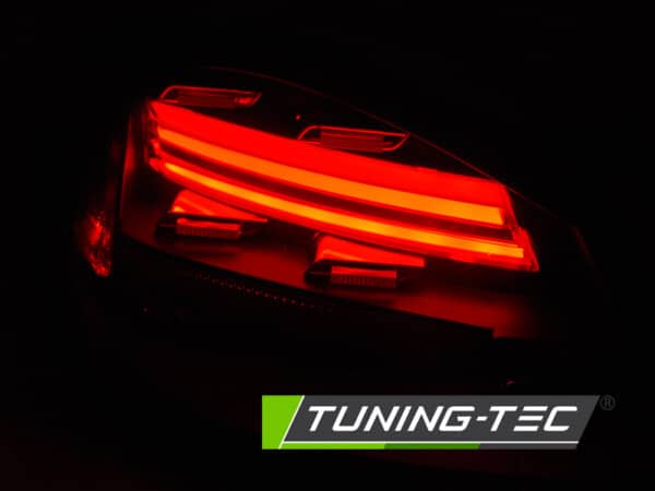 Zadné svetlá LED BAR Čierne SMOKE SEQ pre PORSCHE BOXSTER / CAYMAN 987 09-12 – Obrázok 2