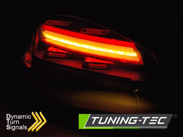 Zadné svetlá LED BAR Čierne SMOKE SEQ pre PORSCHE BOXSTER / CAYMAN 987 09-12 – Obrázok 4