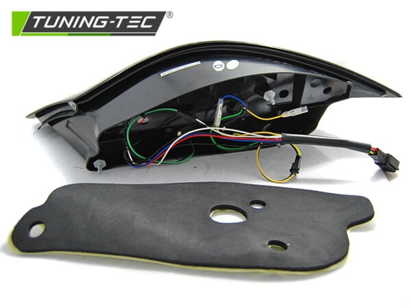 Zadné svetlá LED BAR Čierne SMOKE SEQ pre PORSCHE BOXSTER / CAYMAN 987 09-12 – Obrázok 5