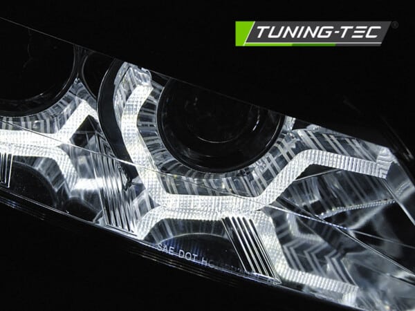 Xenonové predné svetlá LED DRL Chróm SEQ pre  BMW Z4 E89 09-13 – Obrázok 2