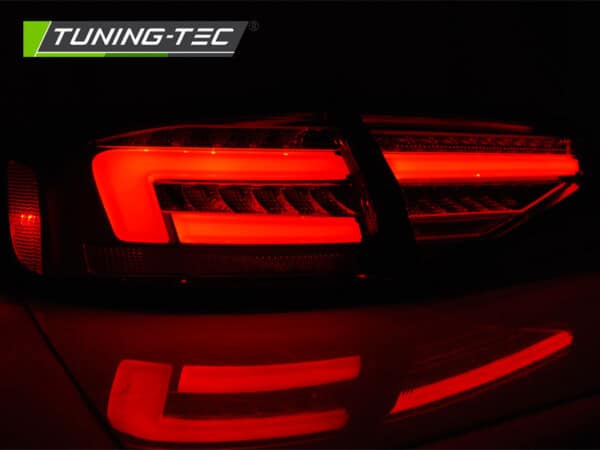 Zadné svetlá LED BAR Čierne SEQ pre AUDI A4 B8 12-15 SEDAN OEM LED – Obrázok 2