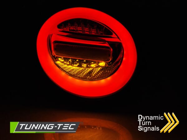 Zadné svetlá LED BAR Dymové SEQ pre VW NEW BEETLE 10.98-05 – Obrázok 3