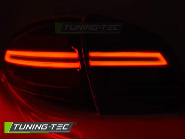 Zadné svetlá LED BAR Červené Dymové SEQ pre PORSCHE CAYENNE 10-15 – Obrázok 2