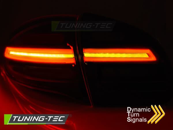 Zadné svetlá LED BAR Červené Dymové SEQ pre PORSCHE CAYENNE 10-15 – Obrázok 3