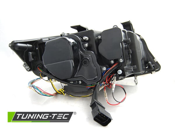 Xenonové predné svetlá LED DRL Chróm AFS pre  BMW E90/E91 09-11 – Obrázok 6