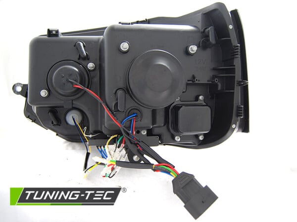 Predné svetlá TUBE LIGHT T6 LOOK Chróm pre  VW T5 2010-2015 – Obrázok 4