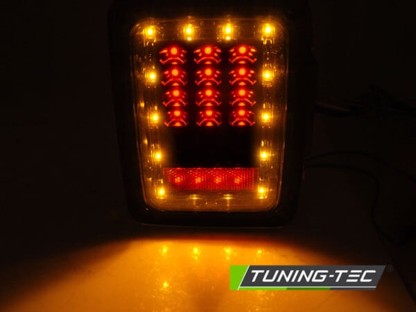 Zadné svetlá CHRYSLER JEEP WRANGLER JK 07-18 LED dymové – Obrázok 2