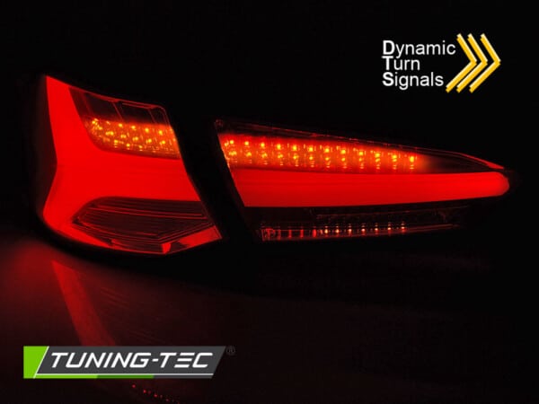 Zadné svetlá LED Červené SEQ pre FORD FOCUS 4 18-21 HATCHBACK – Obrázok 3