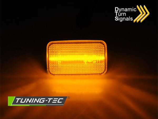 Smerovky dymové LED SEQ pre VW GOLF I GOLF II CORRADO JETTA – Obrázok 2