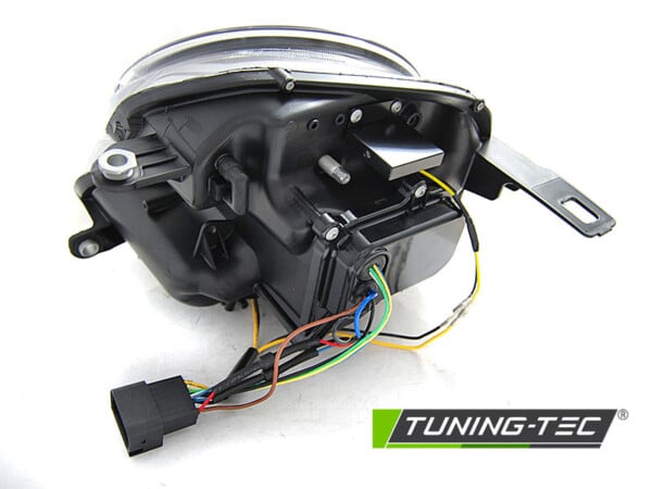 Predné svetlá TUBE LIGHT Čierne LED pre  BMW MINI (COOPER) 06-14 – Obrázok 4