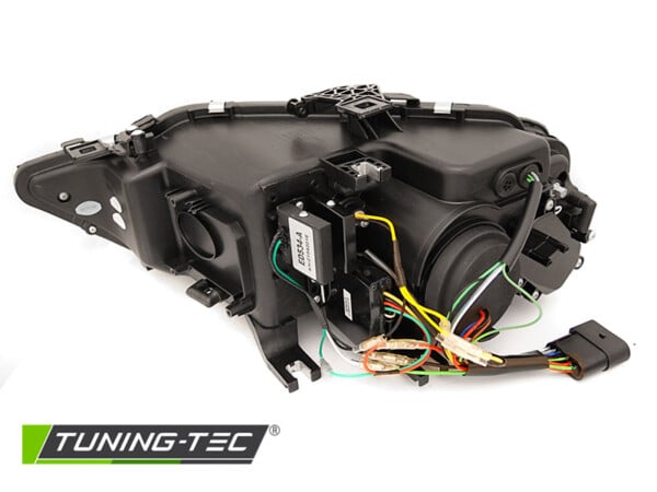 Xenonové predné svetlá LED Čierne SEQ pre  AUDI A4 B8 12-15 – Obrázok 5