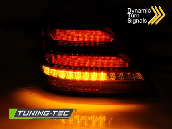 Zadné svetlá MERCEDES W203 SEDAN 04-07 LED BAR – Obrázok 3