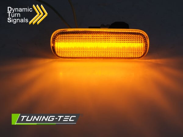 Smerovky do spätných zrkadiel WHITE LED SEQ vhodné pre CITROEN C4  04-11 – Obrázok 2