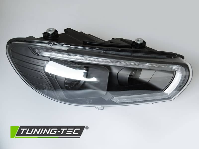 Predné svetlá TUBE SEQ LED BLACK vhodné pre VW SCIROCCO 14-17 – Obrázok 2